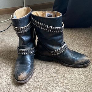 Frye womens studded boots